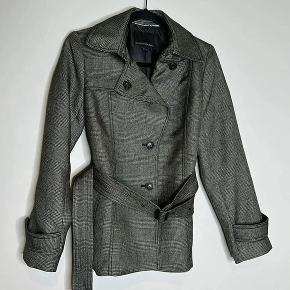 Banana Republic NWOT Houndstooth jacket size 2 - Picture 7 of 12